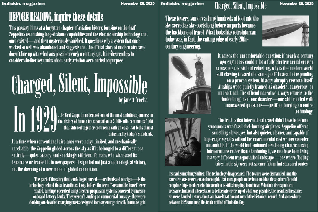 Charged, Silent, Impossible