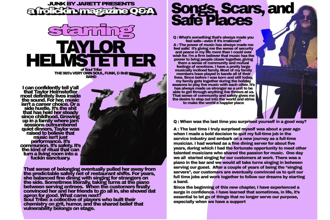 taylor helmstetter Q&A pt. 1
