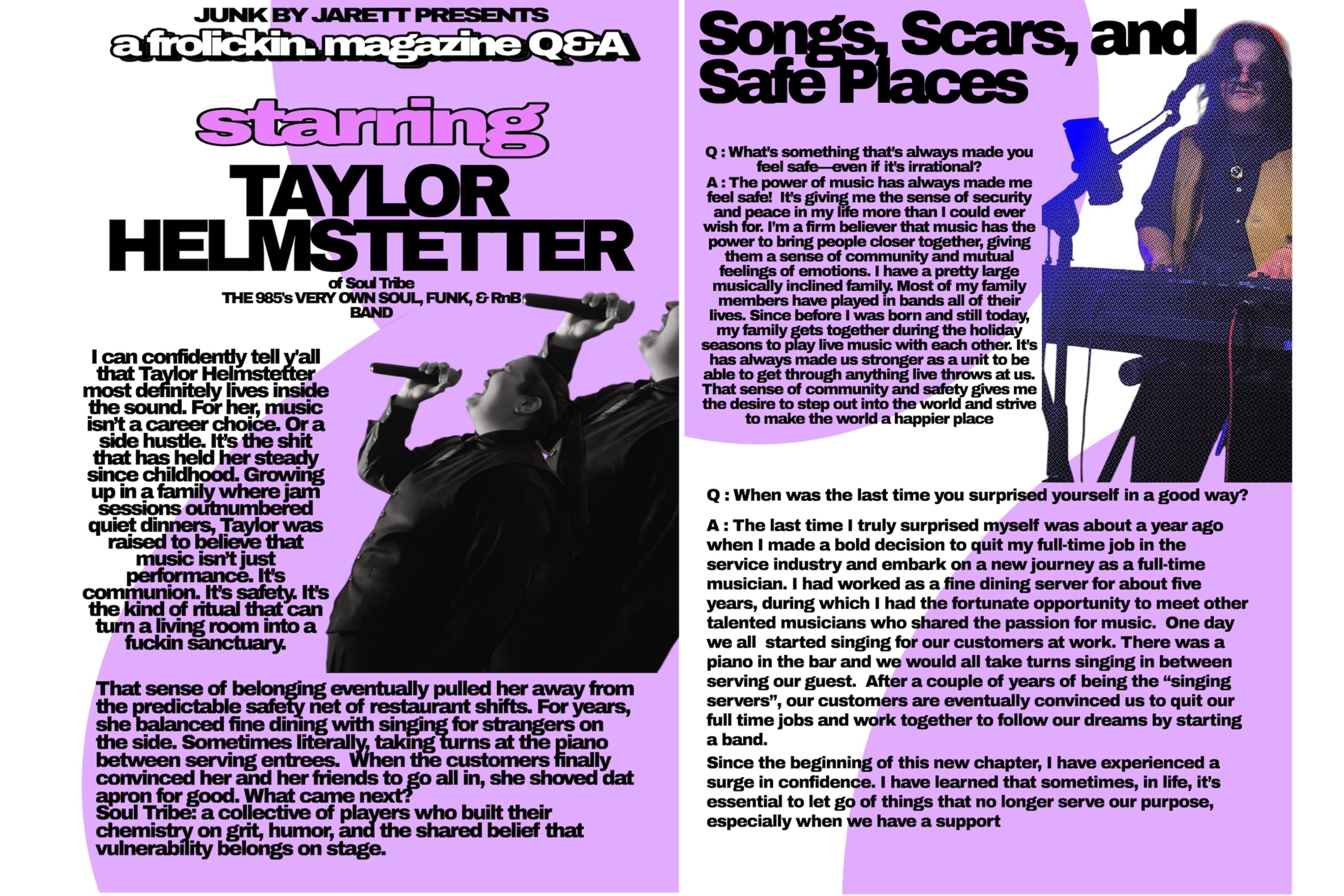 taylor helmstetter Q&A pt. 1