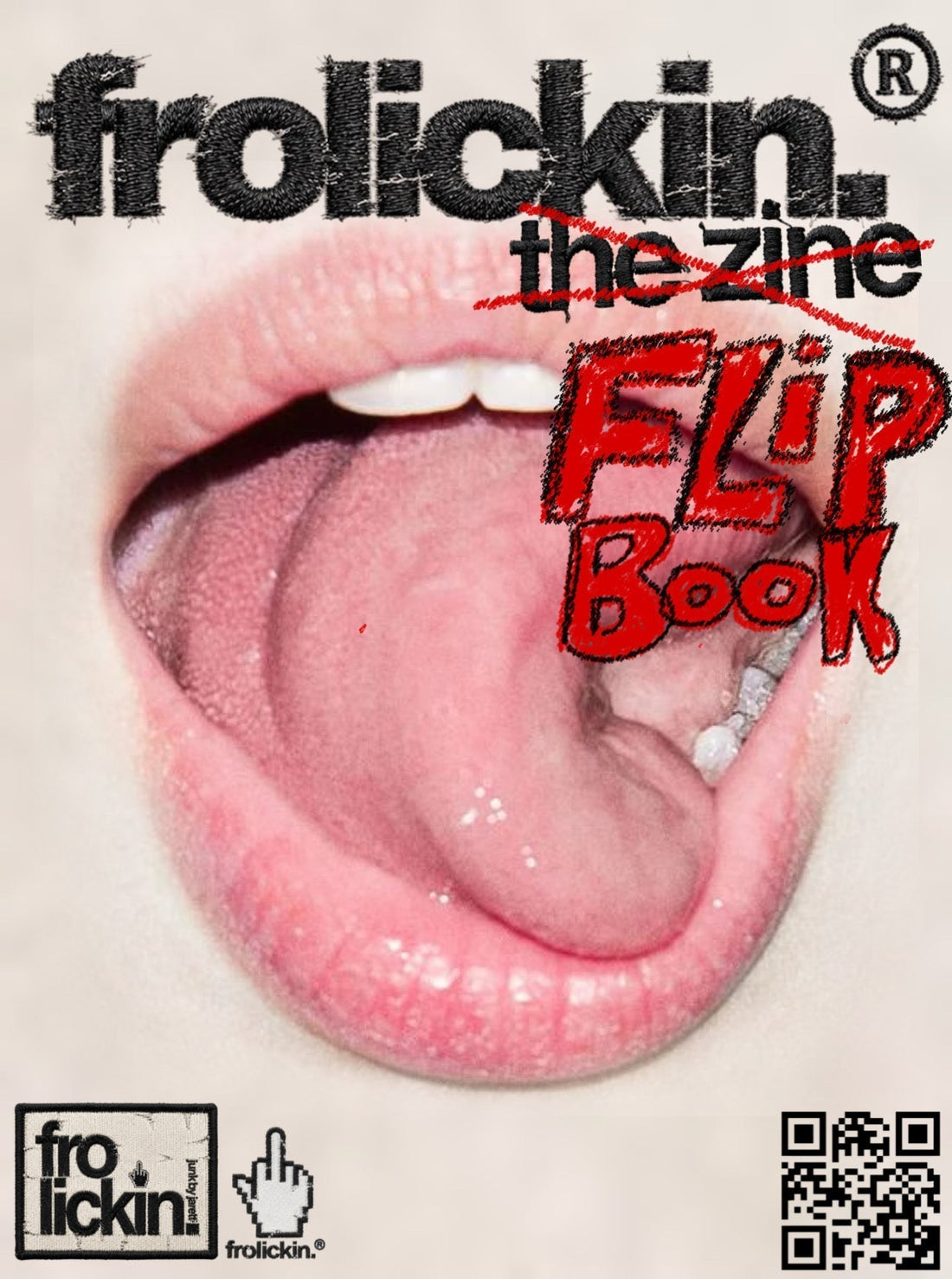 frolickin. : the zine — issue no. 8 FLIP BOOK