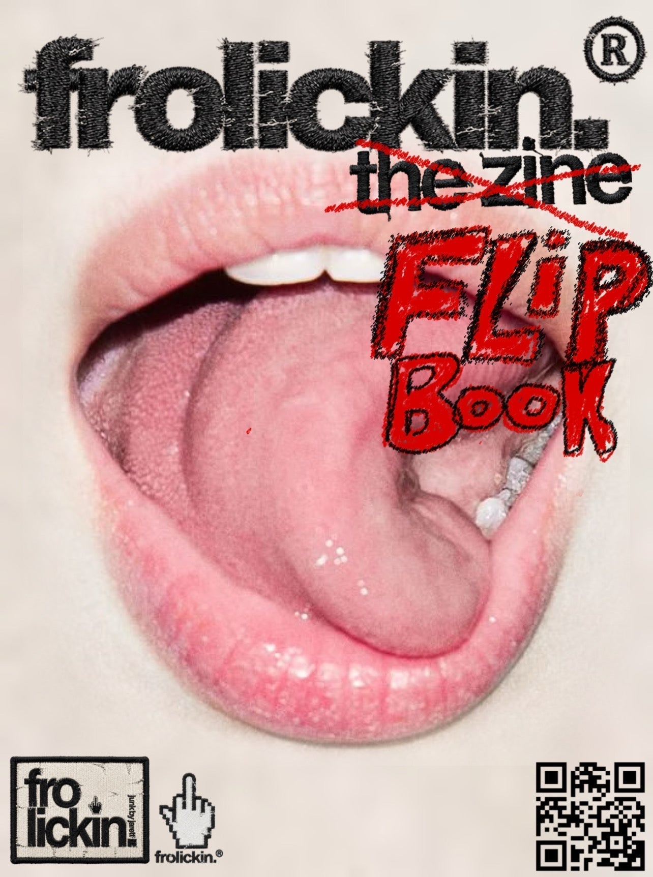 frolickin. : the zine — issue no. 8 FLIP BOOK