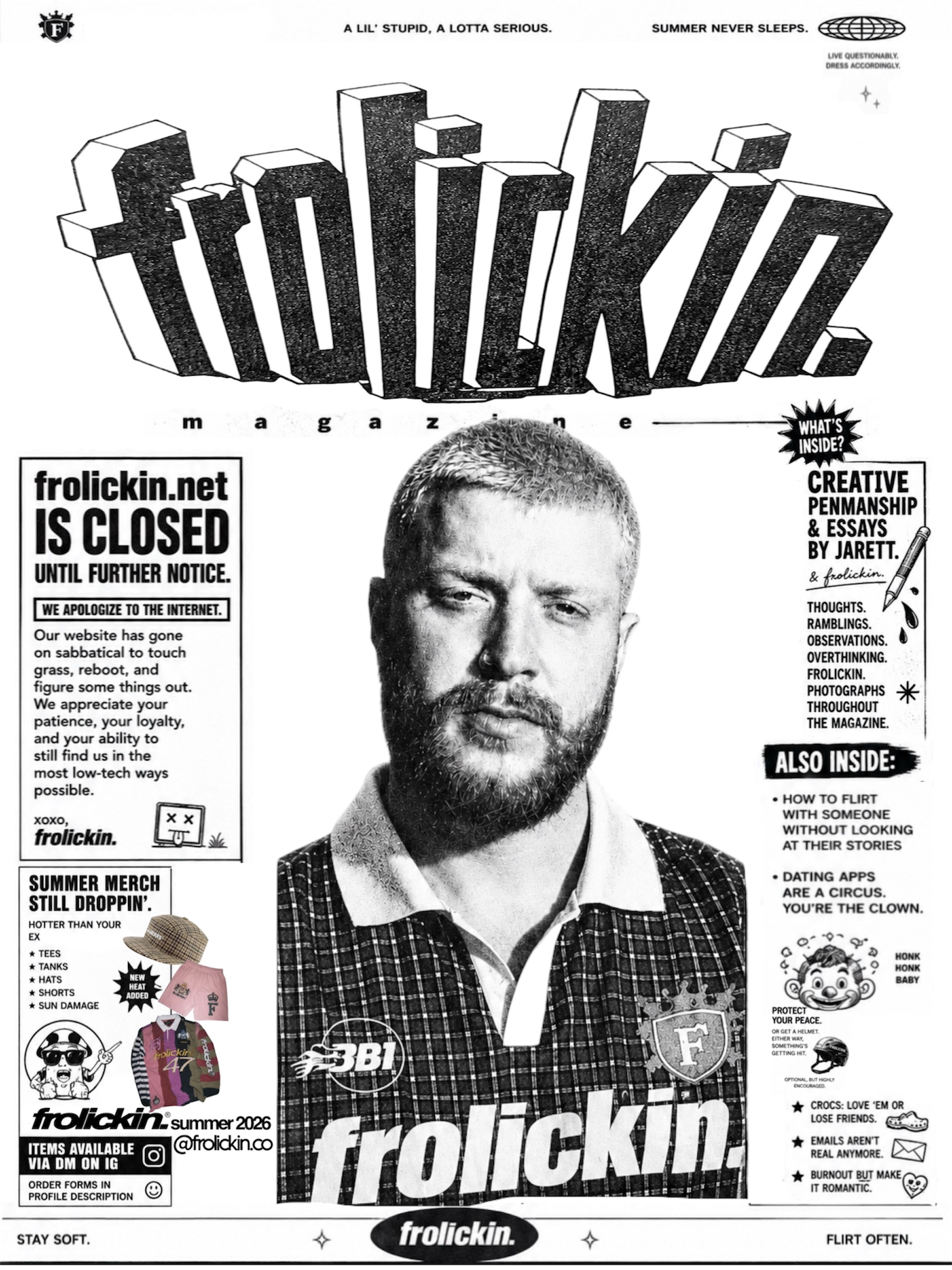 frolickin. magazine issue no. 50