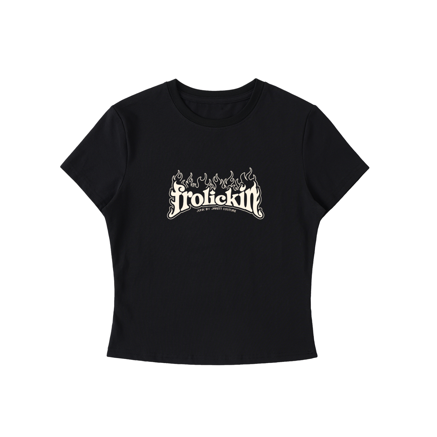 “fuego frolickin.” Women’s Essential Bodycon Crewneck T-Shirt