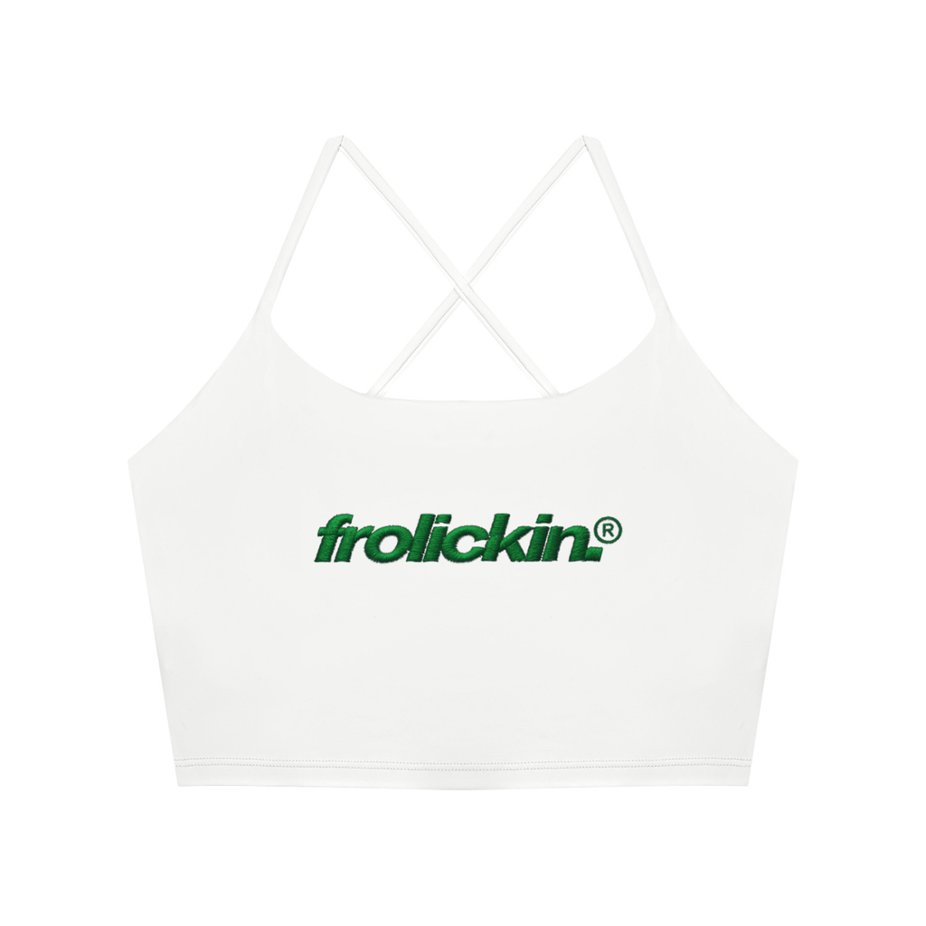 Women's Ruched Cropped Yoga Tank Top