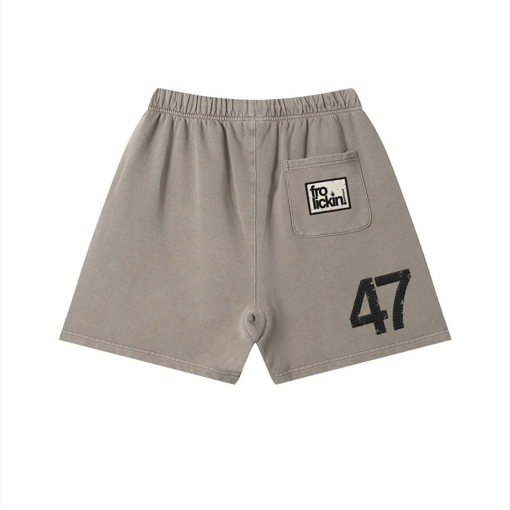 Unisex Vintage Wash Cotton Shorts