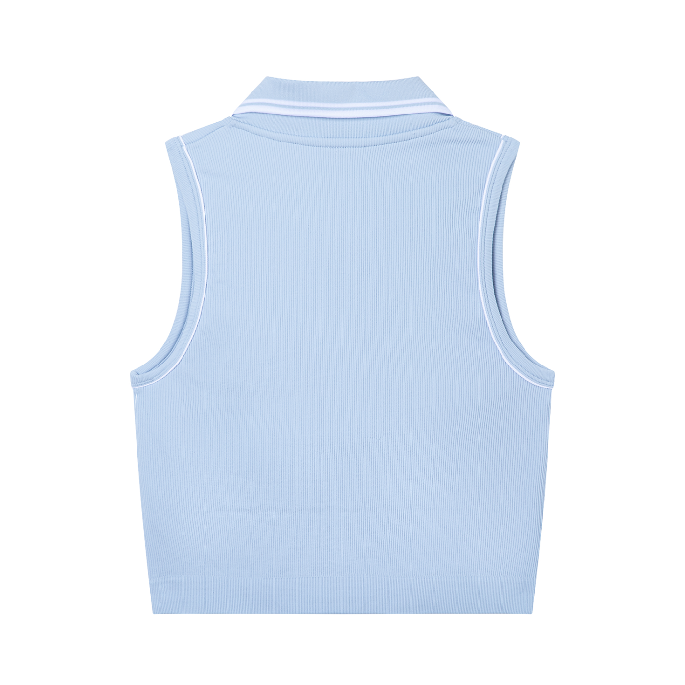 ladies sleeveless tennis polo