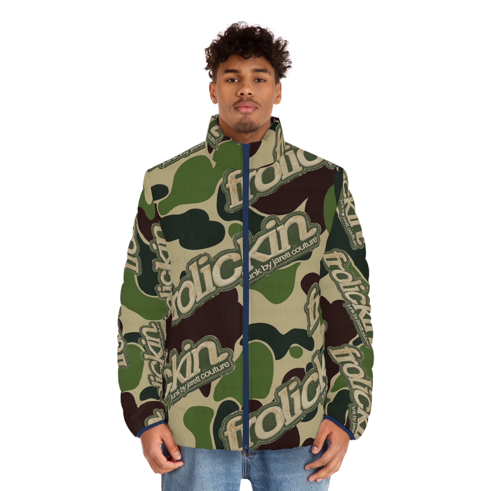 Camo Puffer Jacket