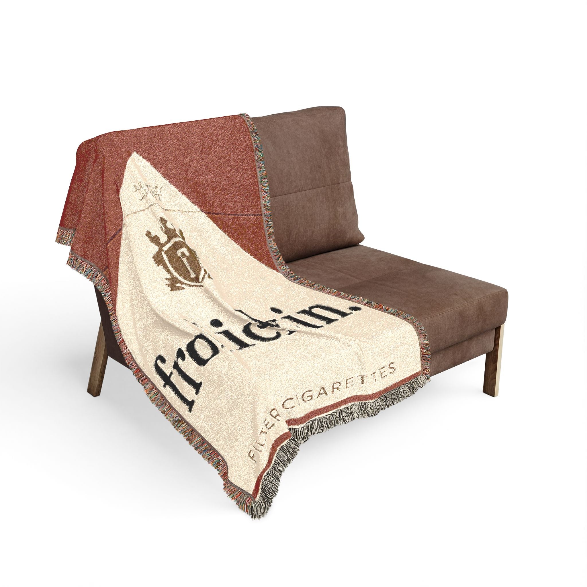 cigs inside woven blanket