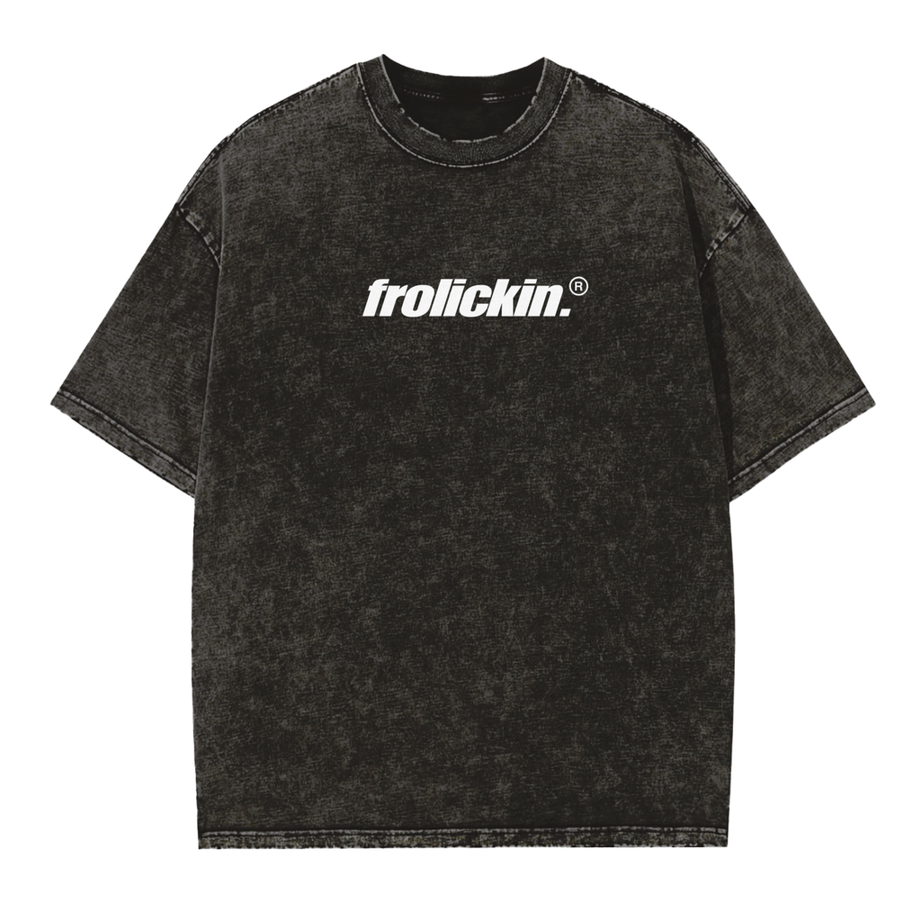 frayed edge vintage wash tee