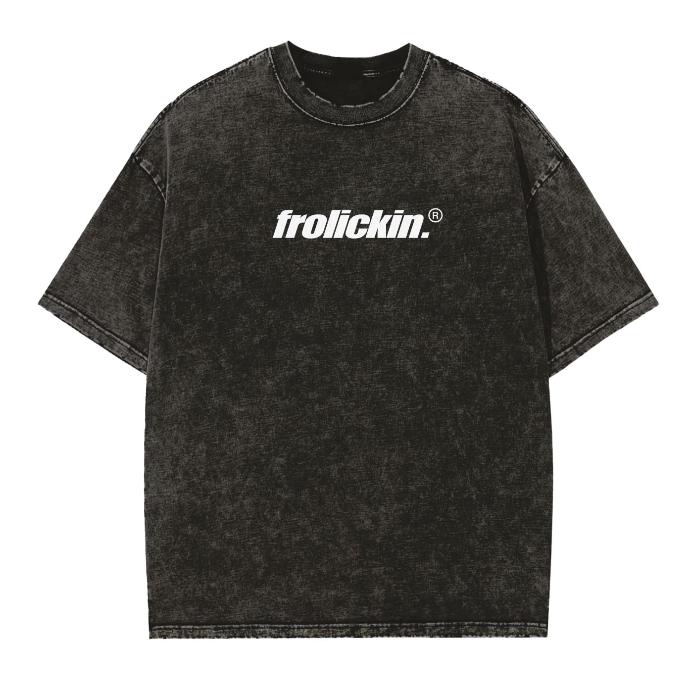 frayed edge vintage wash tee