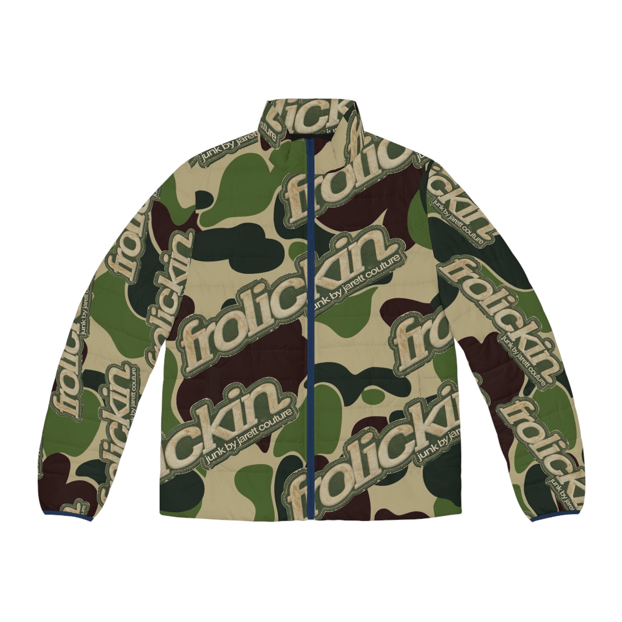 Camo Puffer Jacket