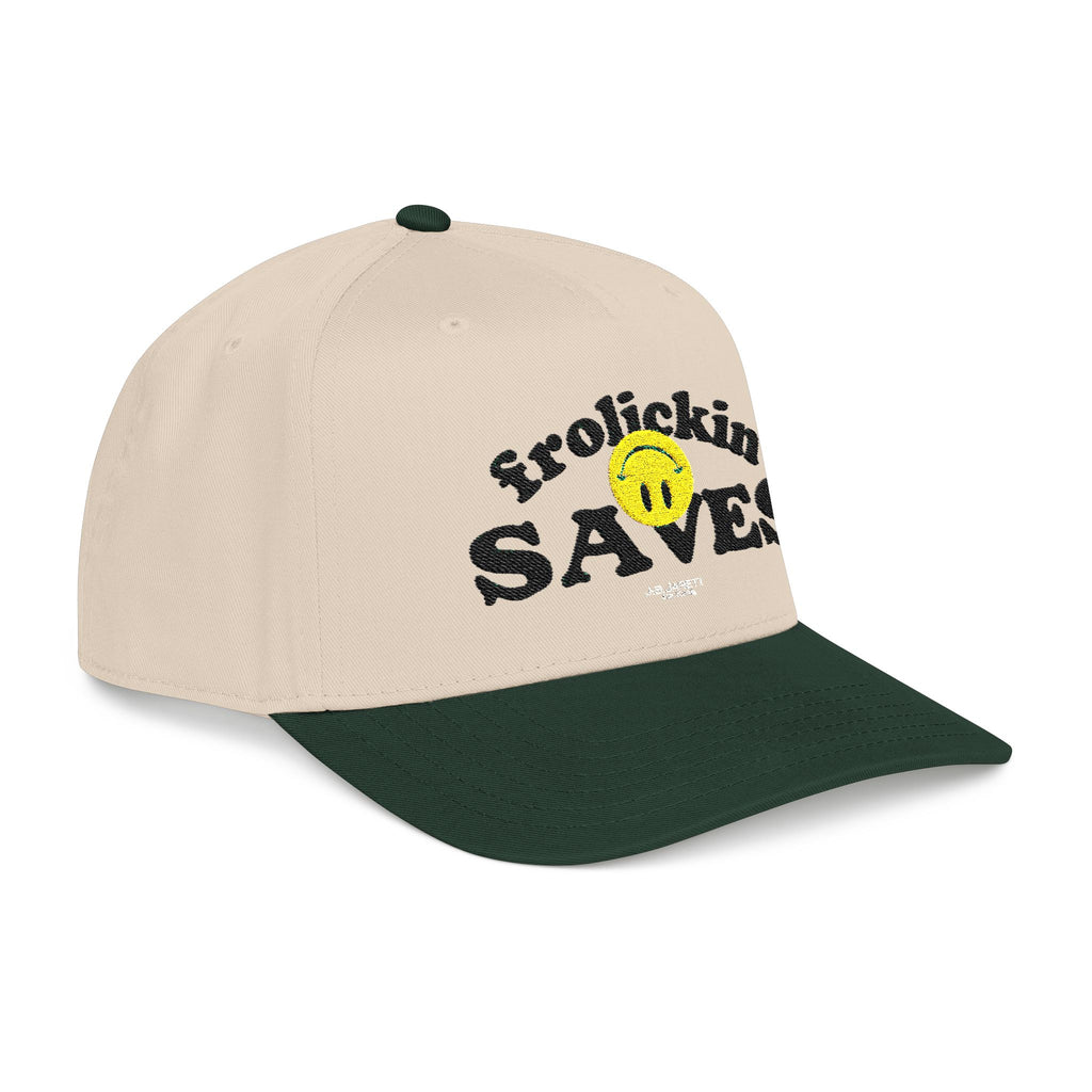 frolickin. saves cap