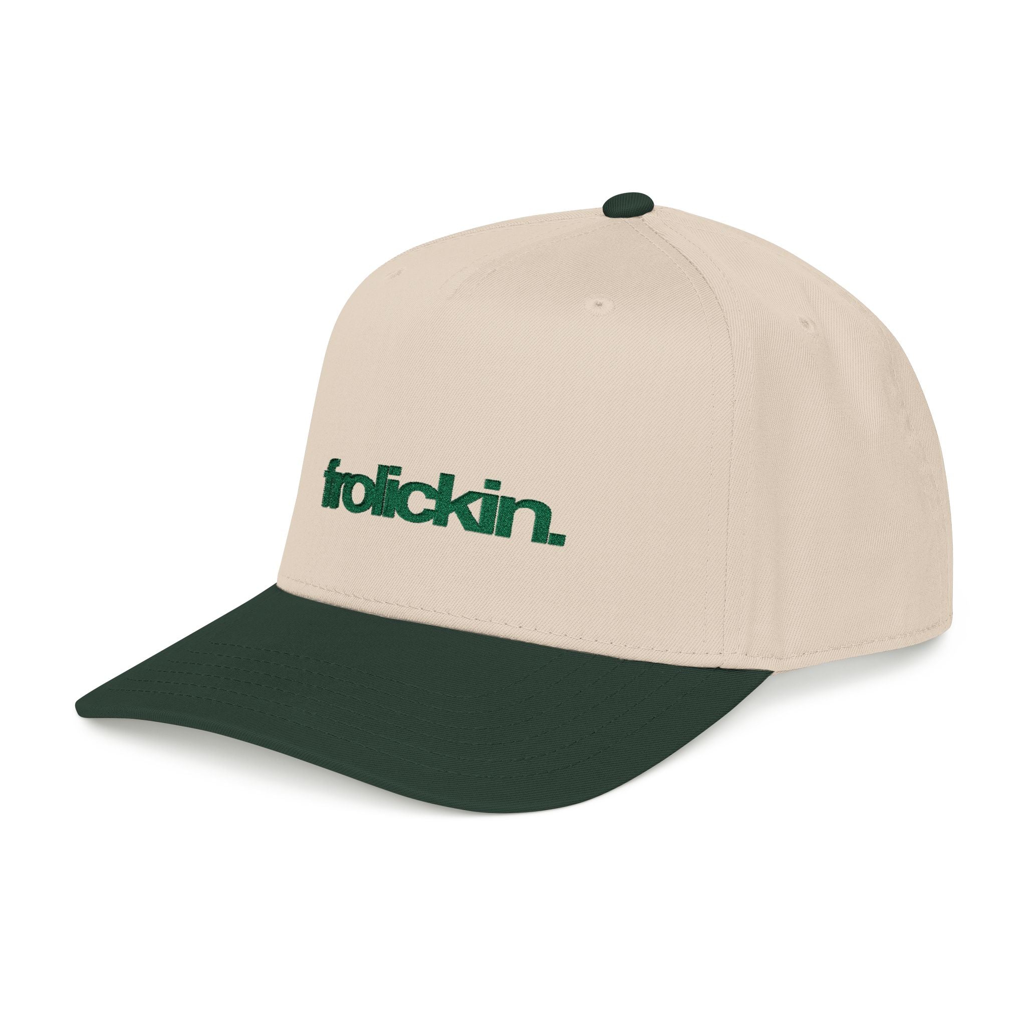 green frolickin. cap