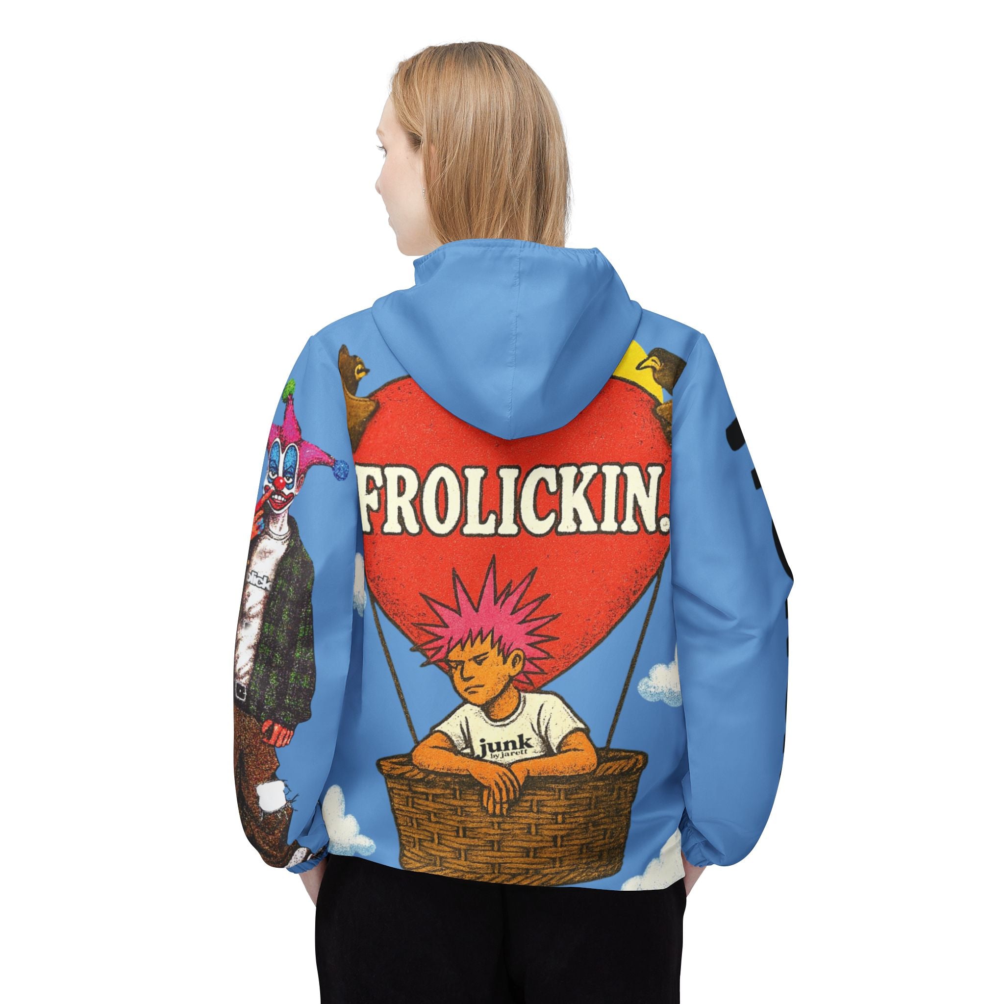 a.) frolickin. season 9 adventure windbreaker