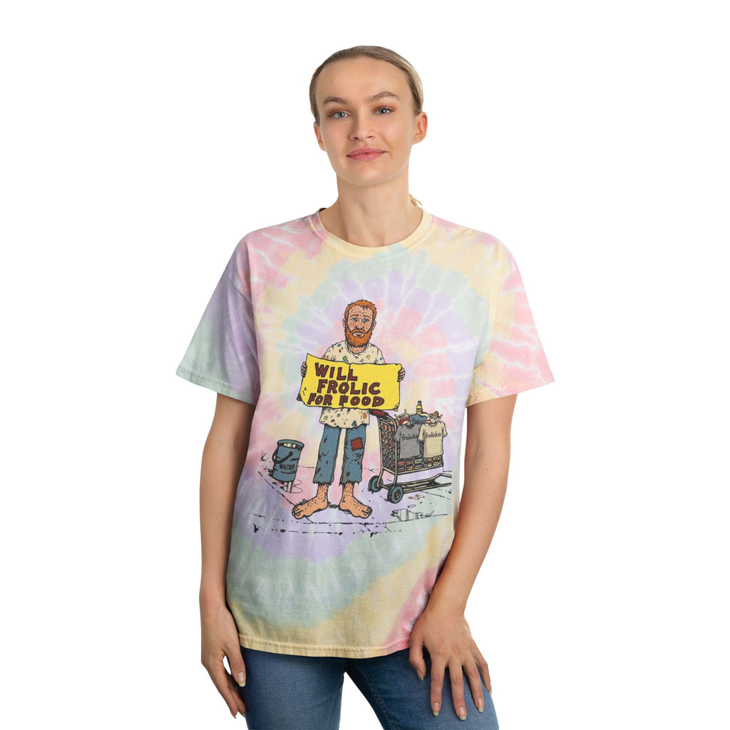 WILL FROLIC 4 GRUB tie dye tee