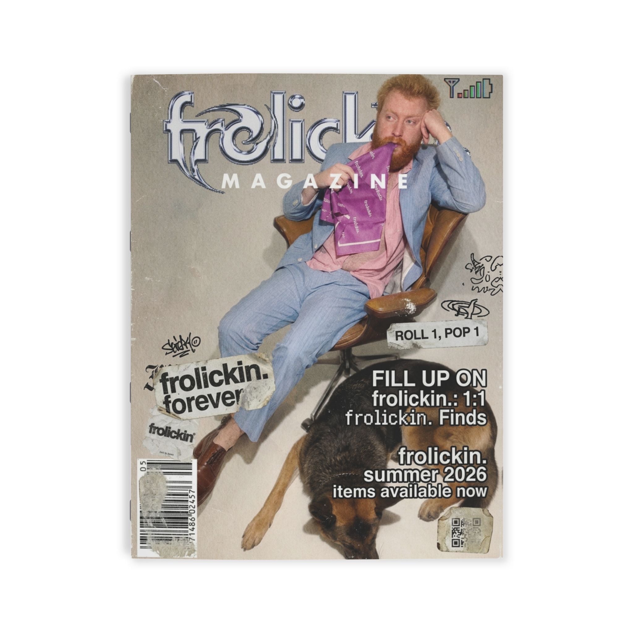 frolickin. magazine issue no. 63 ALTERNATE VERSION