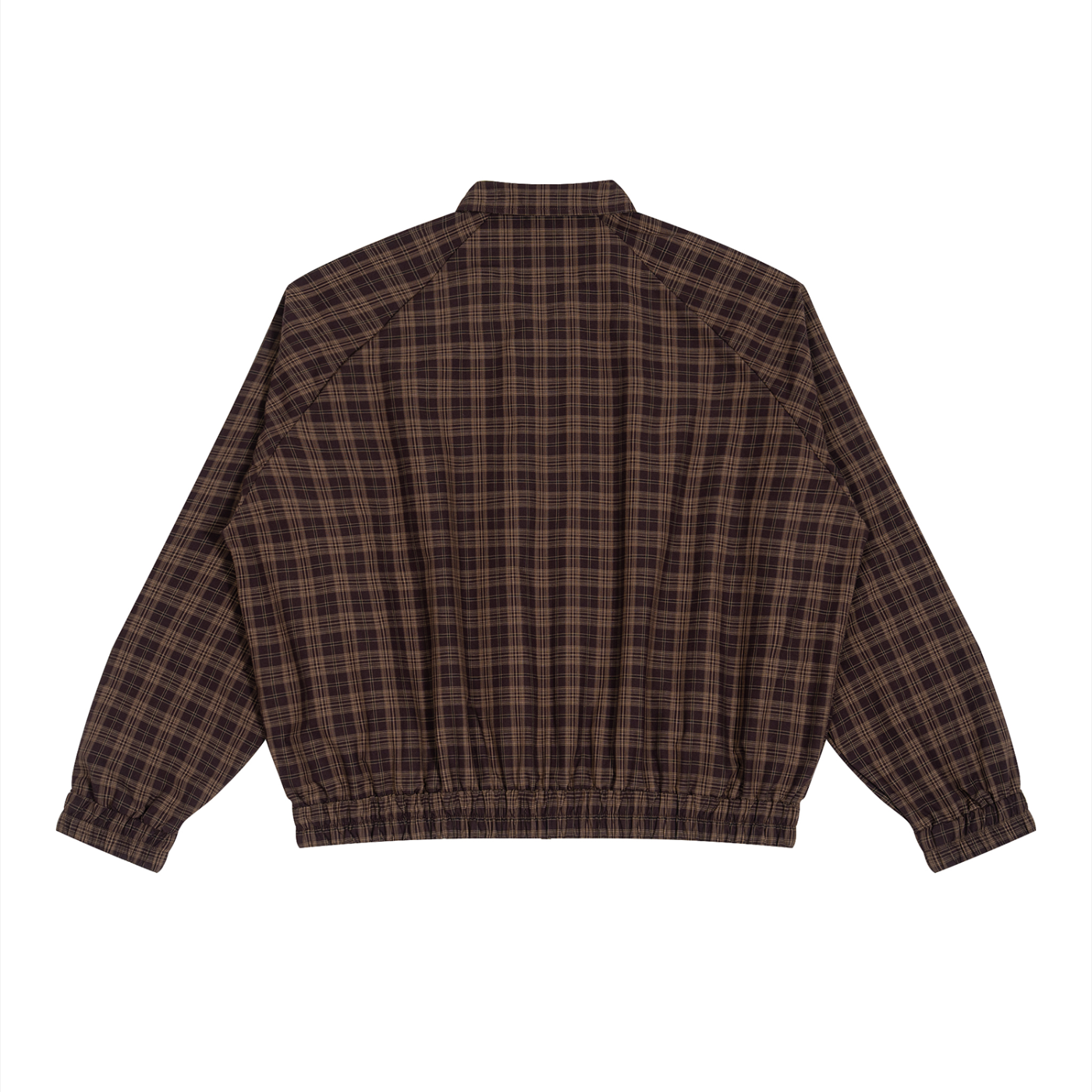 plaid full zip track jacket vol. i
