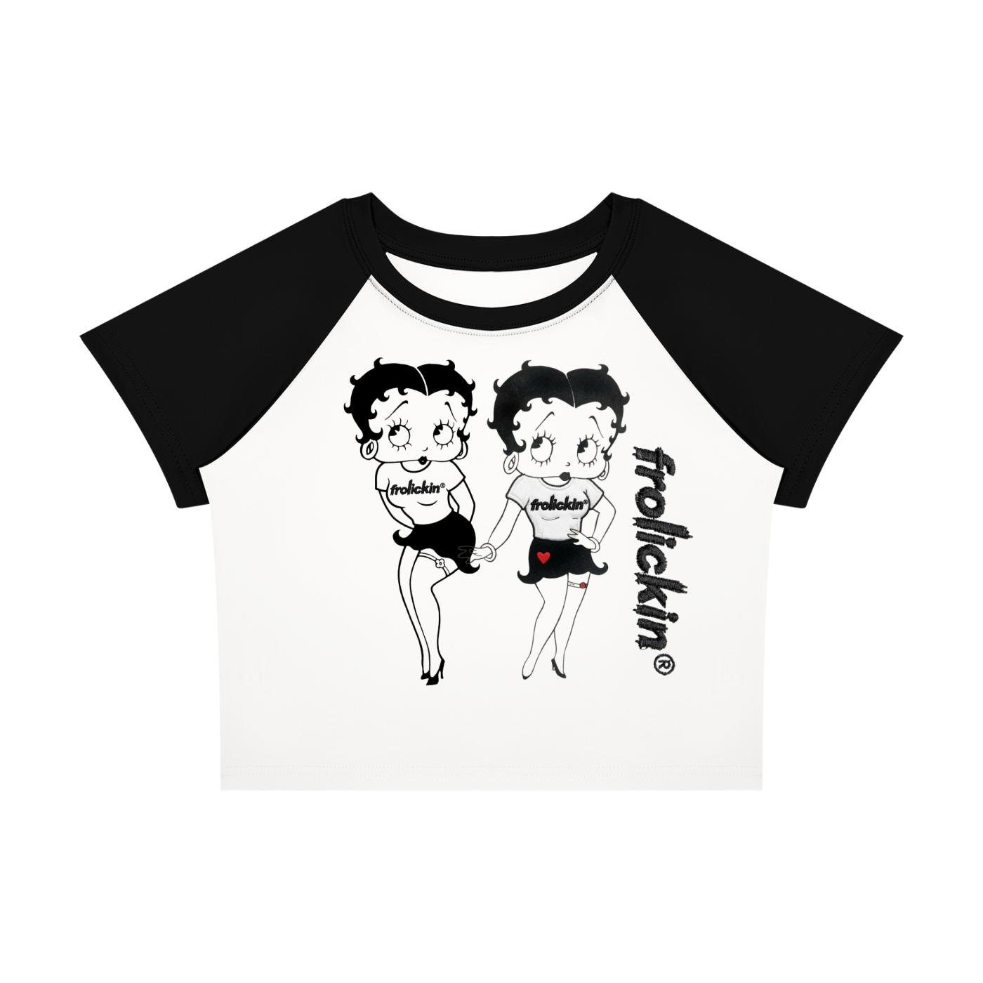 POOPIN & BETTY BOOPIN baby tee