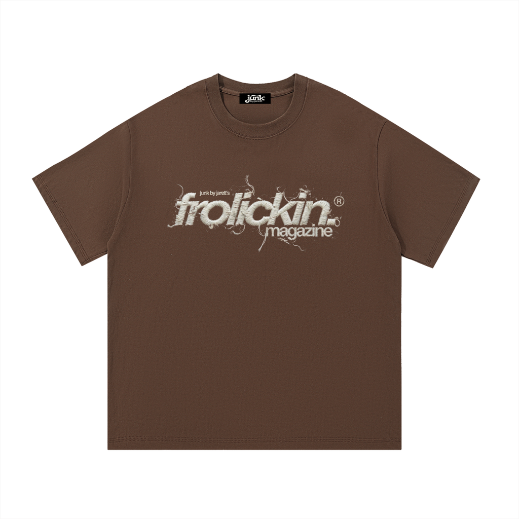 frolickin. magazine tee