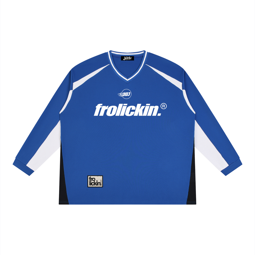 firey frolickin. hockey jersey