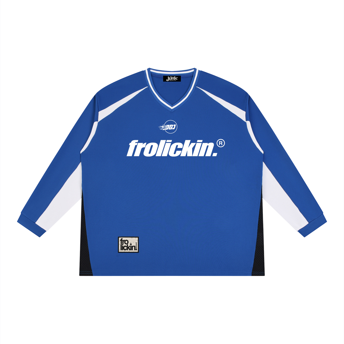 firey frolickin. hockey jersey
