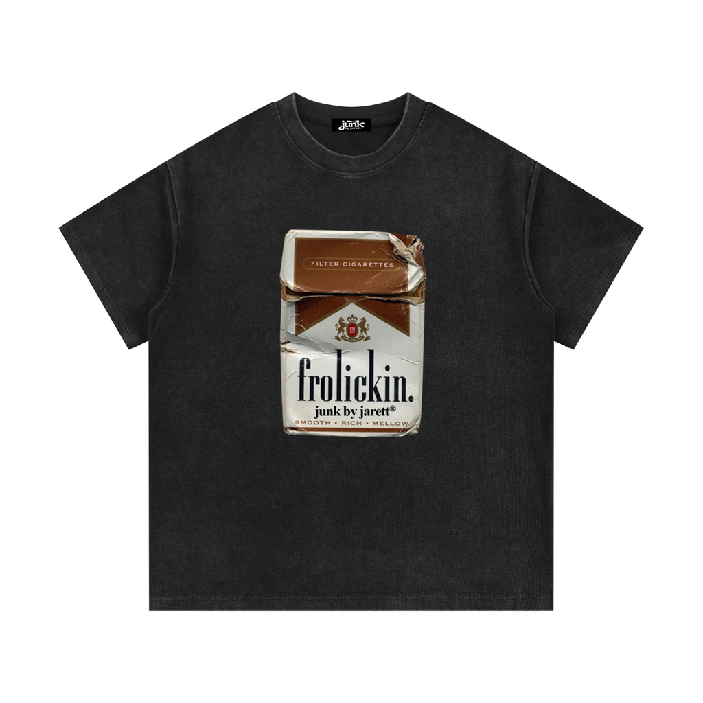 CIGS INSIDE version 2 waffle knitted tee