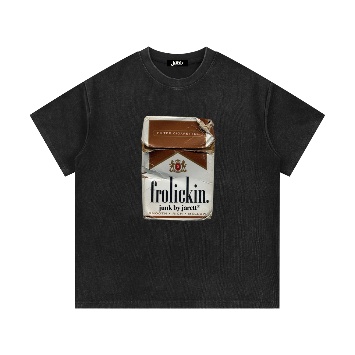 CIGS INSIDE version 2 waffle knitted tee