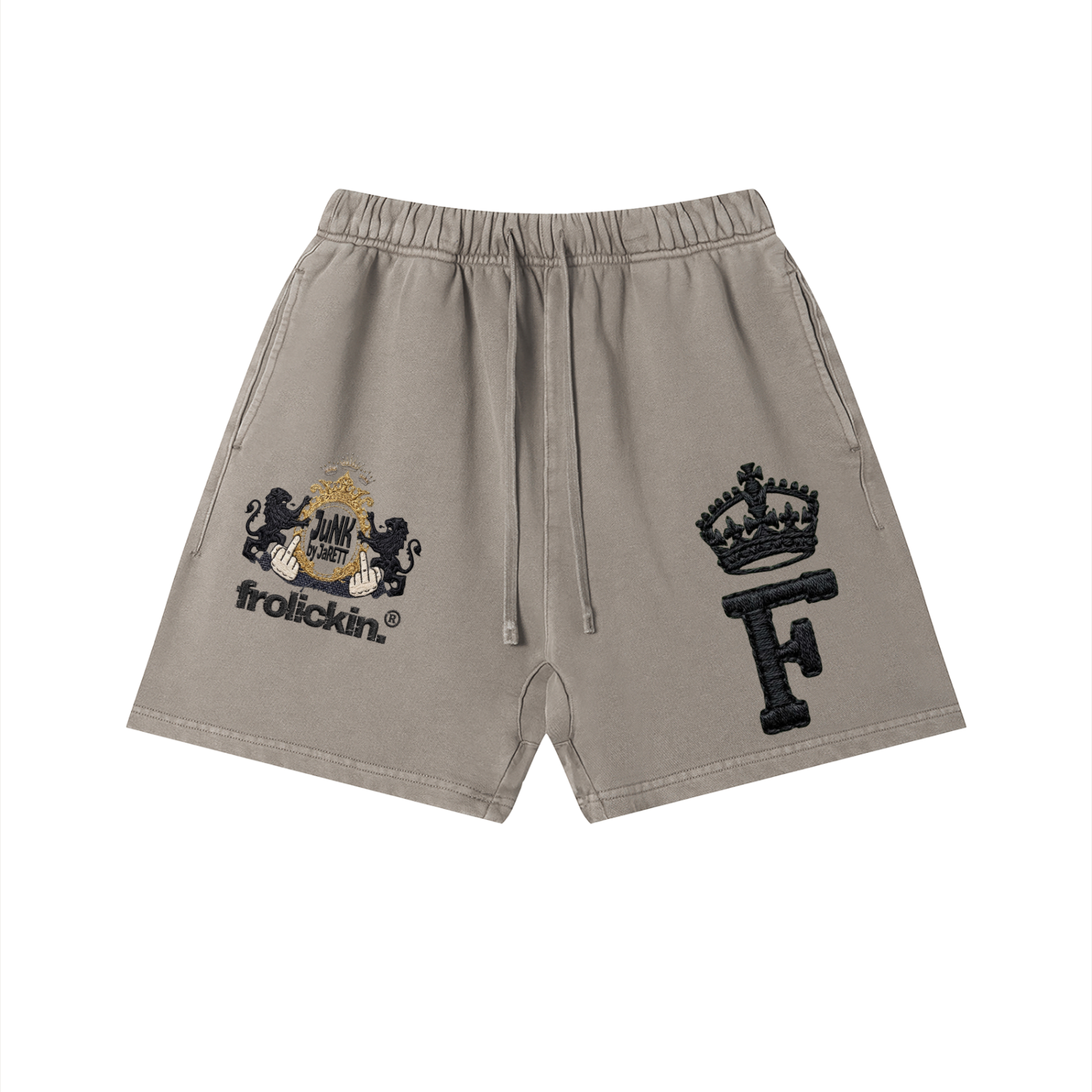 Unisex Vintage Wash Cotton Shorts
