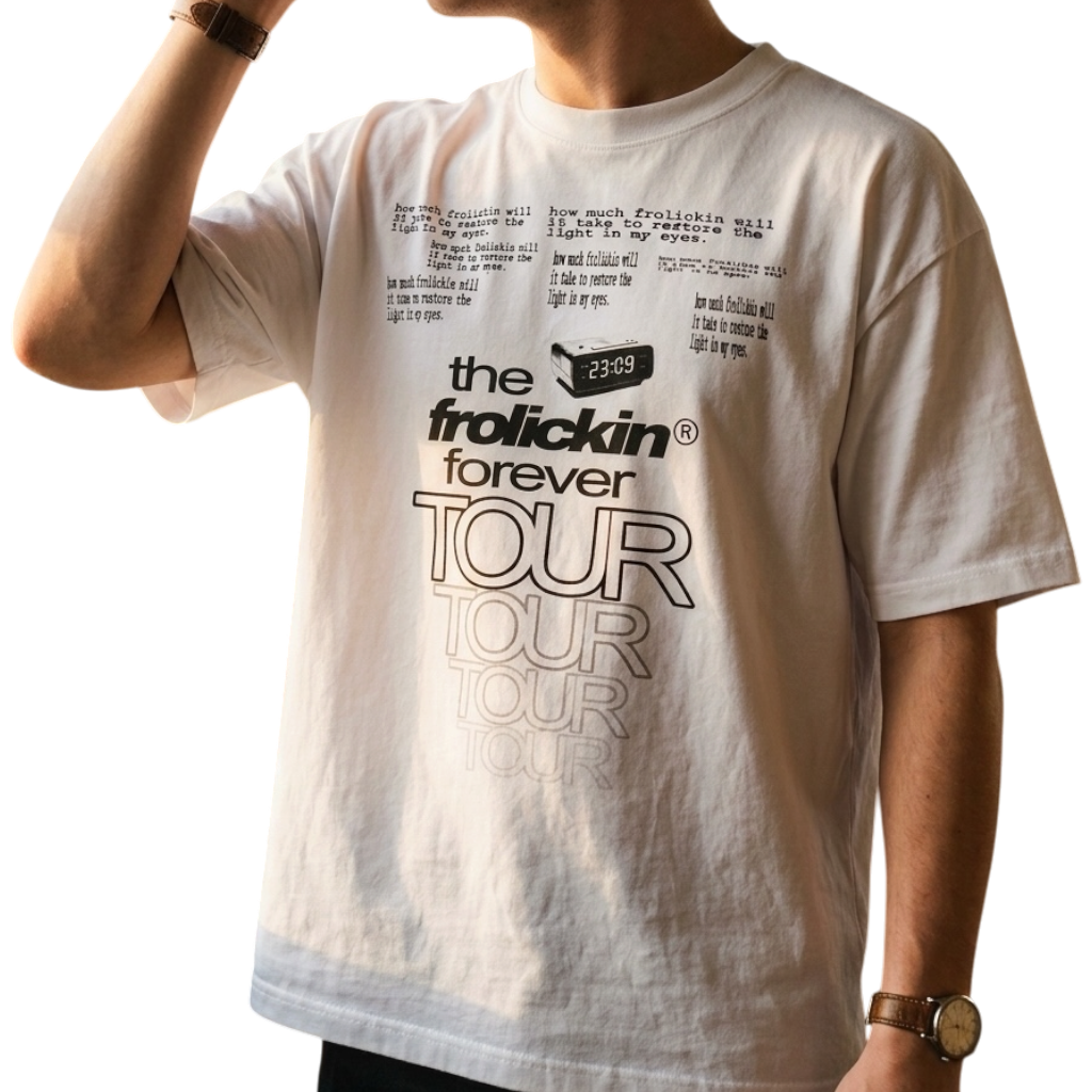frolickin. forever tour tee