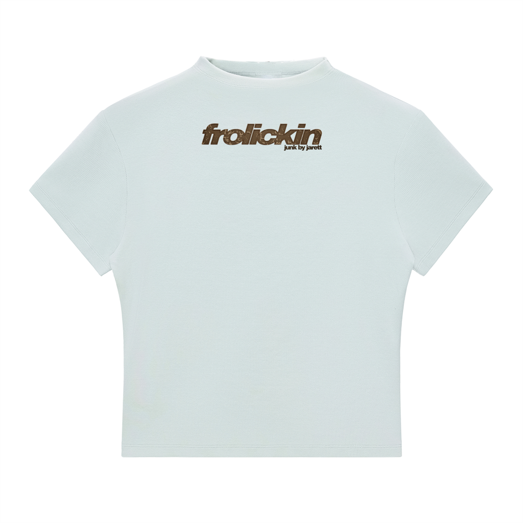 Ladies’ Slim Fit Mock Neck T-Shirt