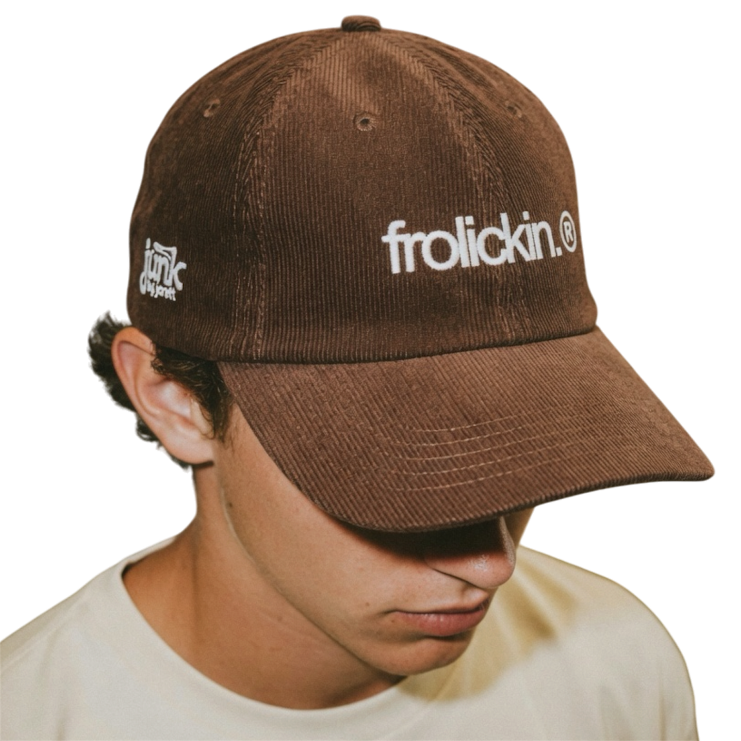 low profile corduroy cap