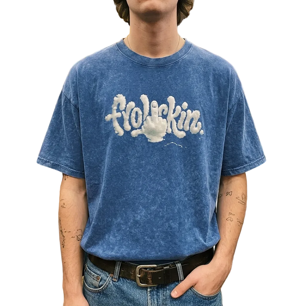 rowdy cloudy tee