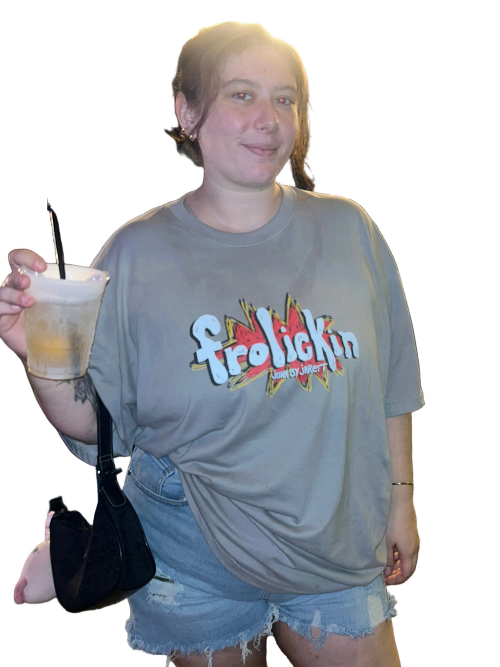 FLOODED oversized tee