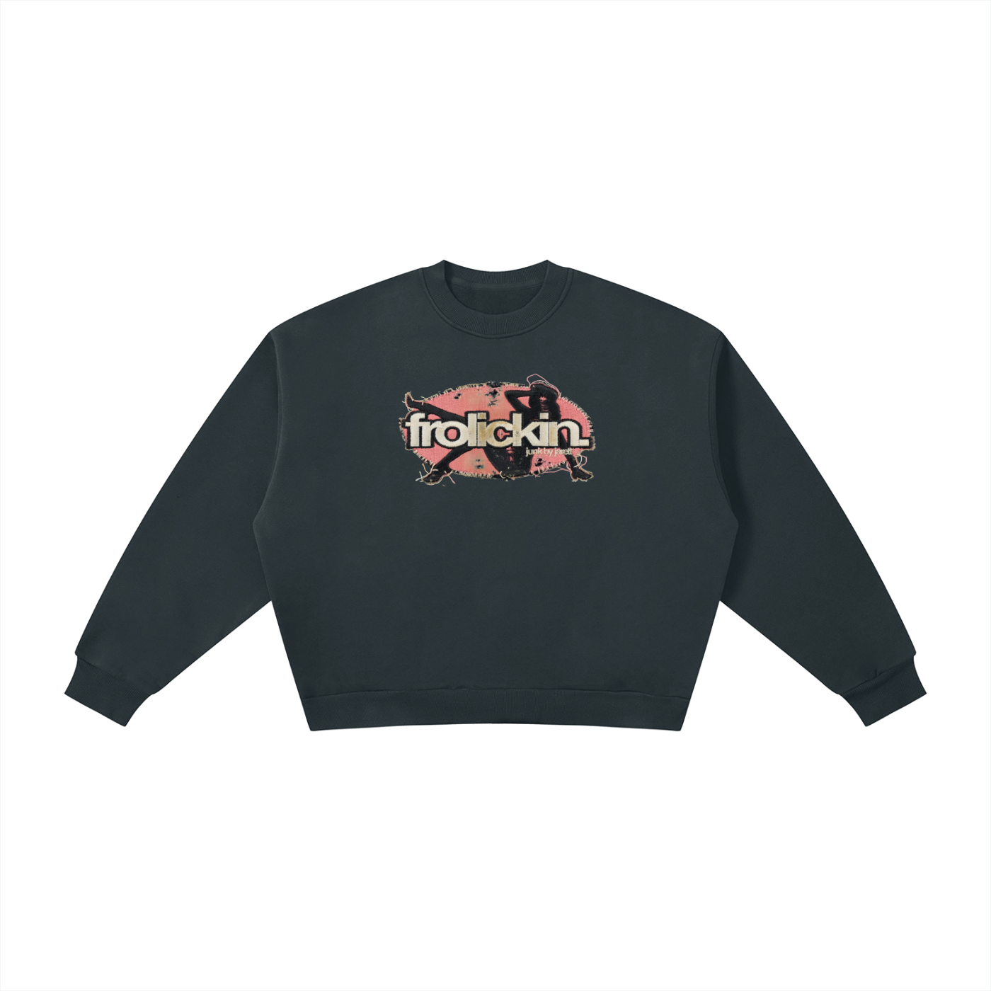Boxy Fleece Crewneck Sweatshirt
