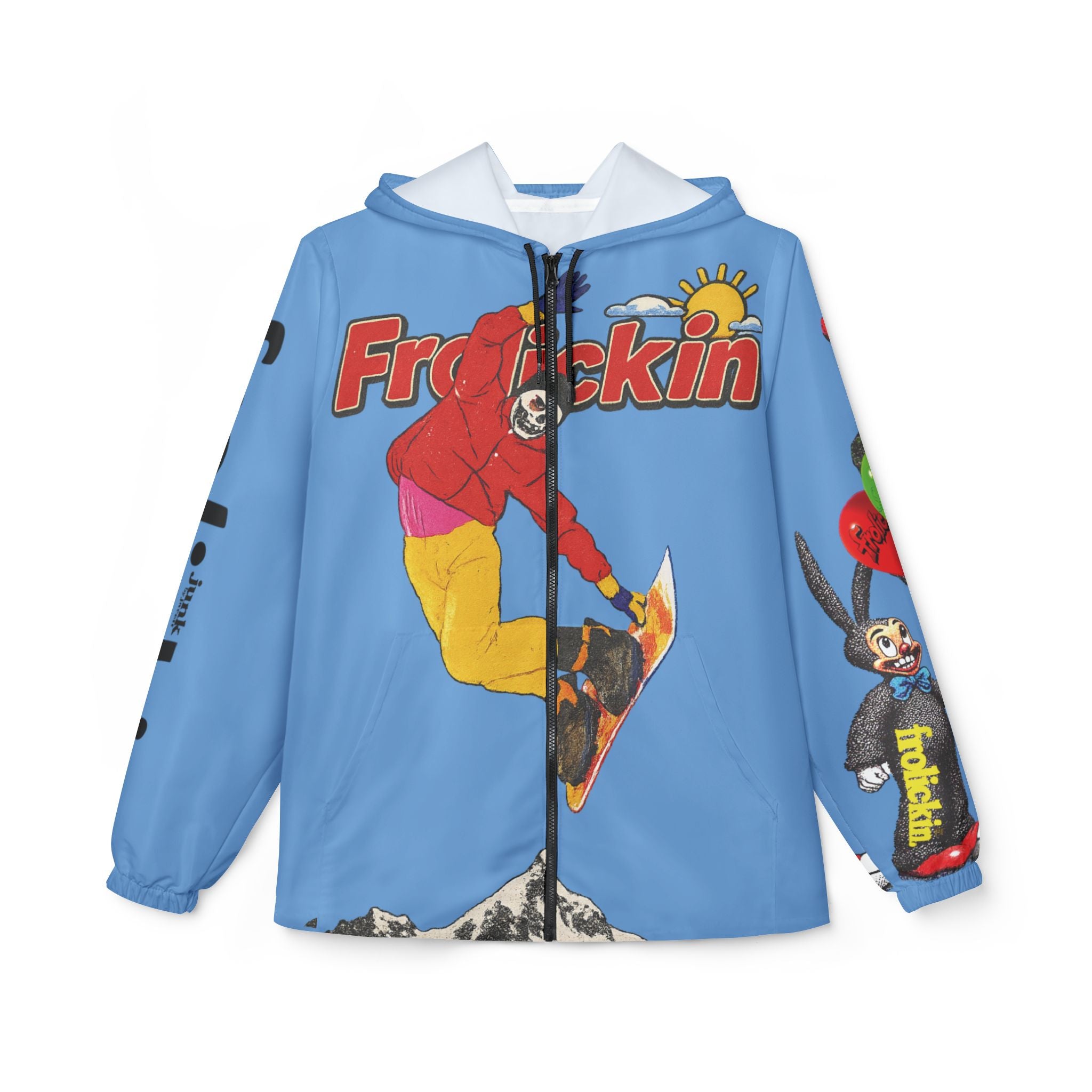 a.) frolickin. season 9 adventure windbreaker