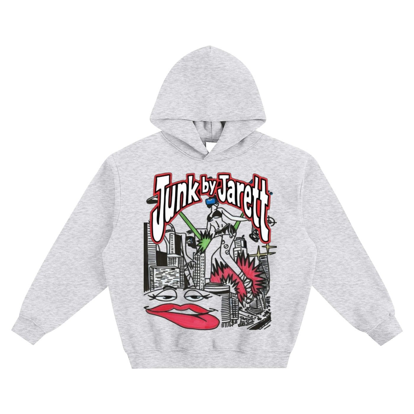 JBJ Fleeced Boxy Hoodie