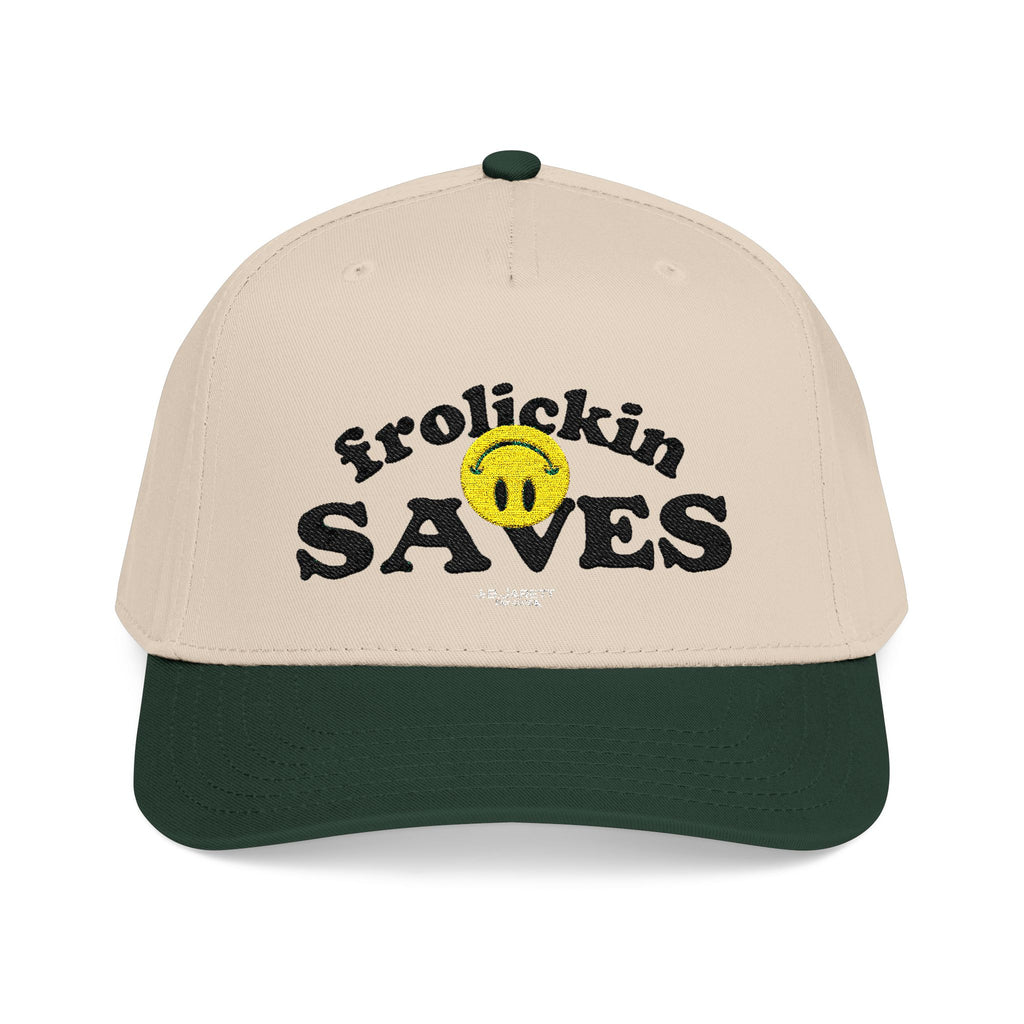 frolickin. saves cap