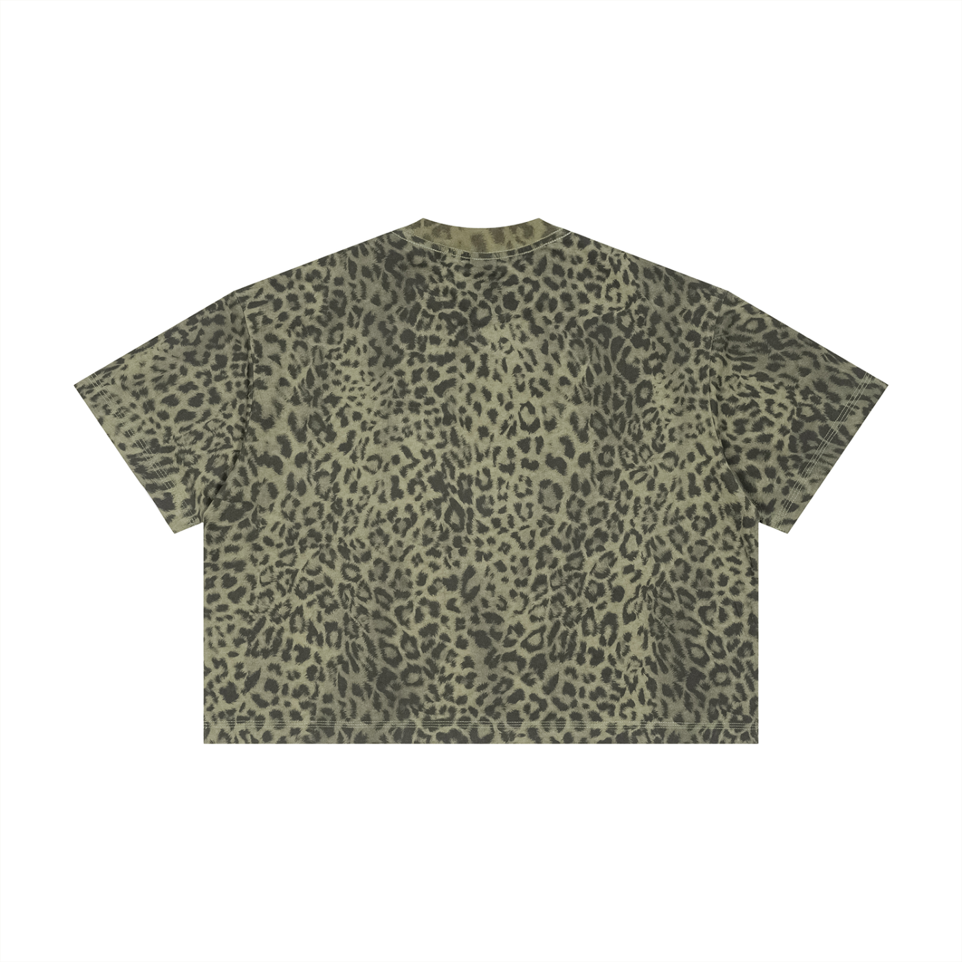 leopard print tee