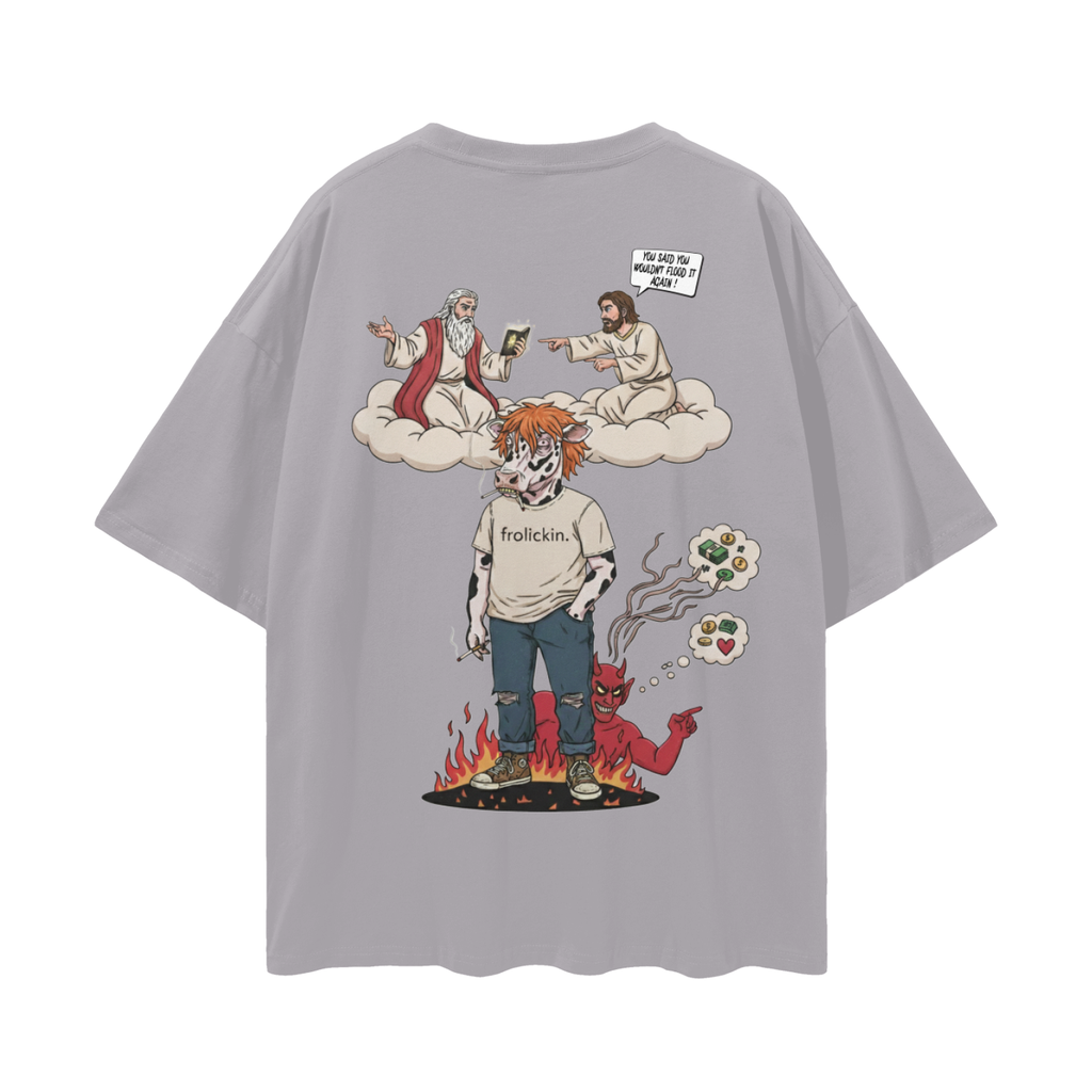 FLOODED oversized tee