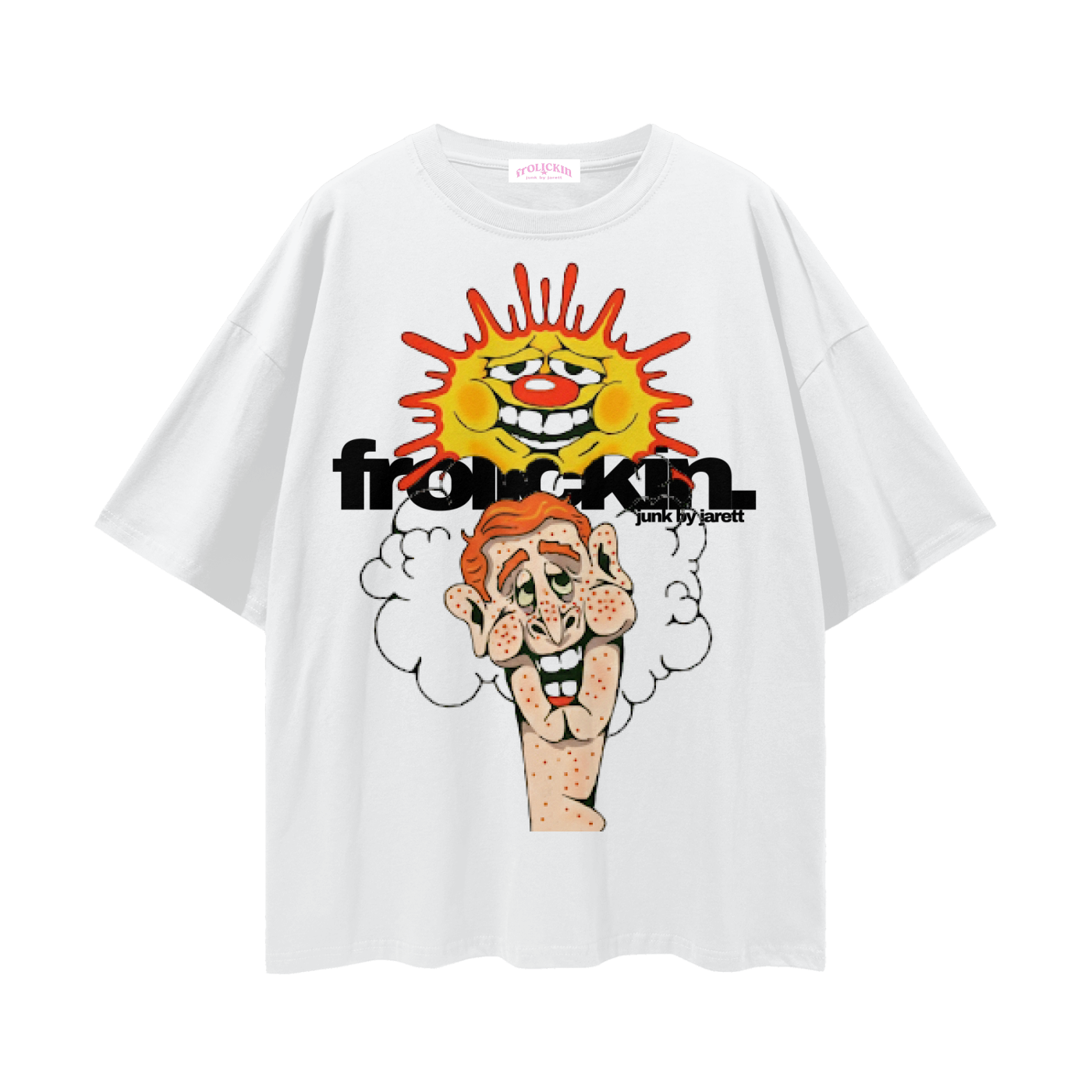 GINGY JIT AIN’T TAKIN NO SH*T — Loose Drop Shoulder Tee