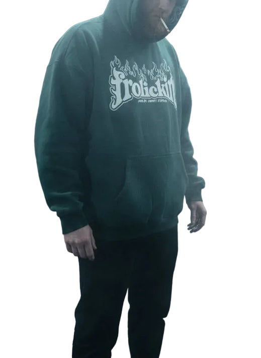 KNOCKT THRASH — Oversize Fleeced Hoodie