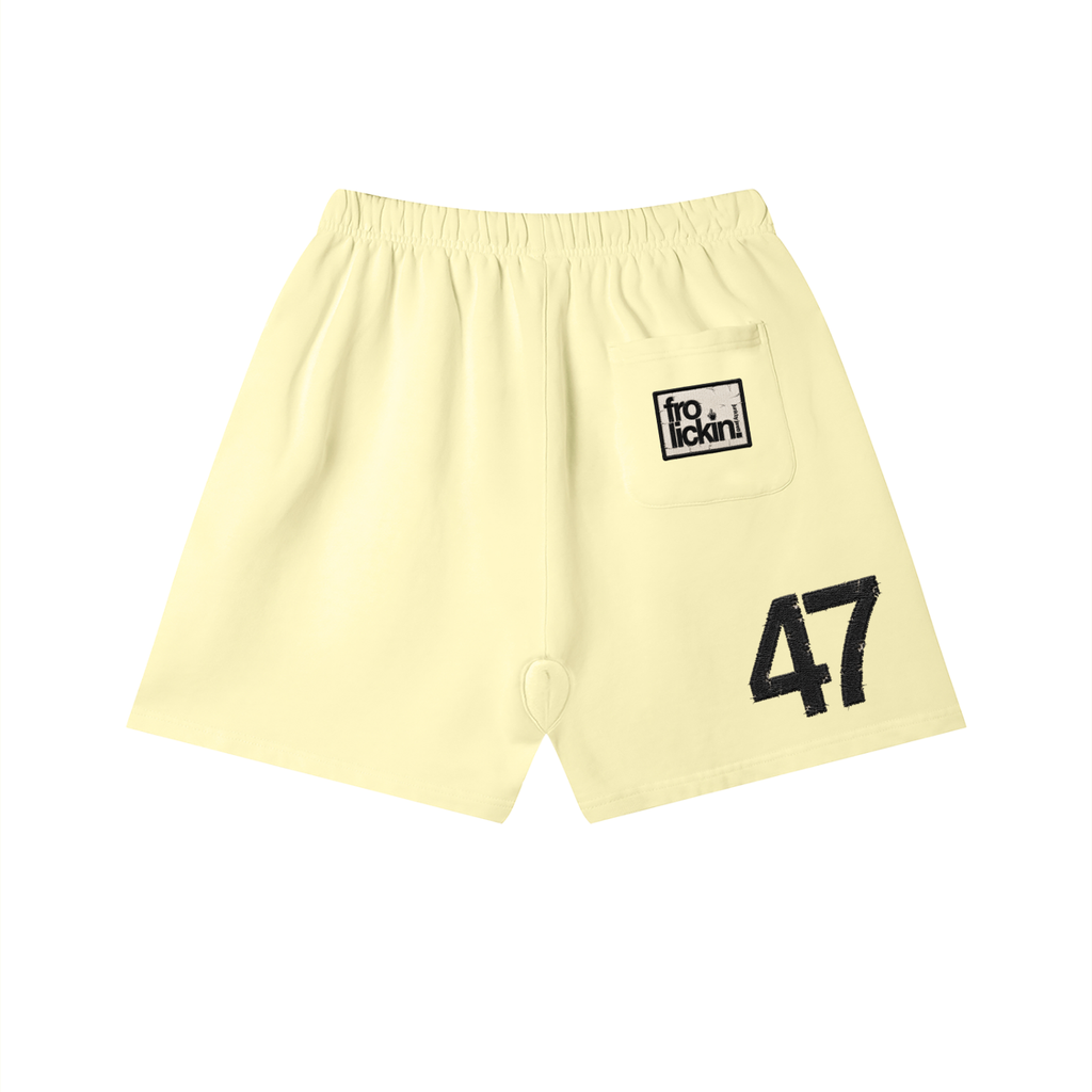 Unisex Vintage Wash Cotton Shorts