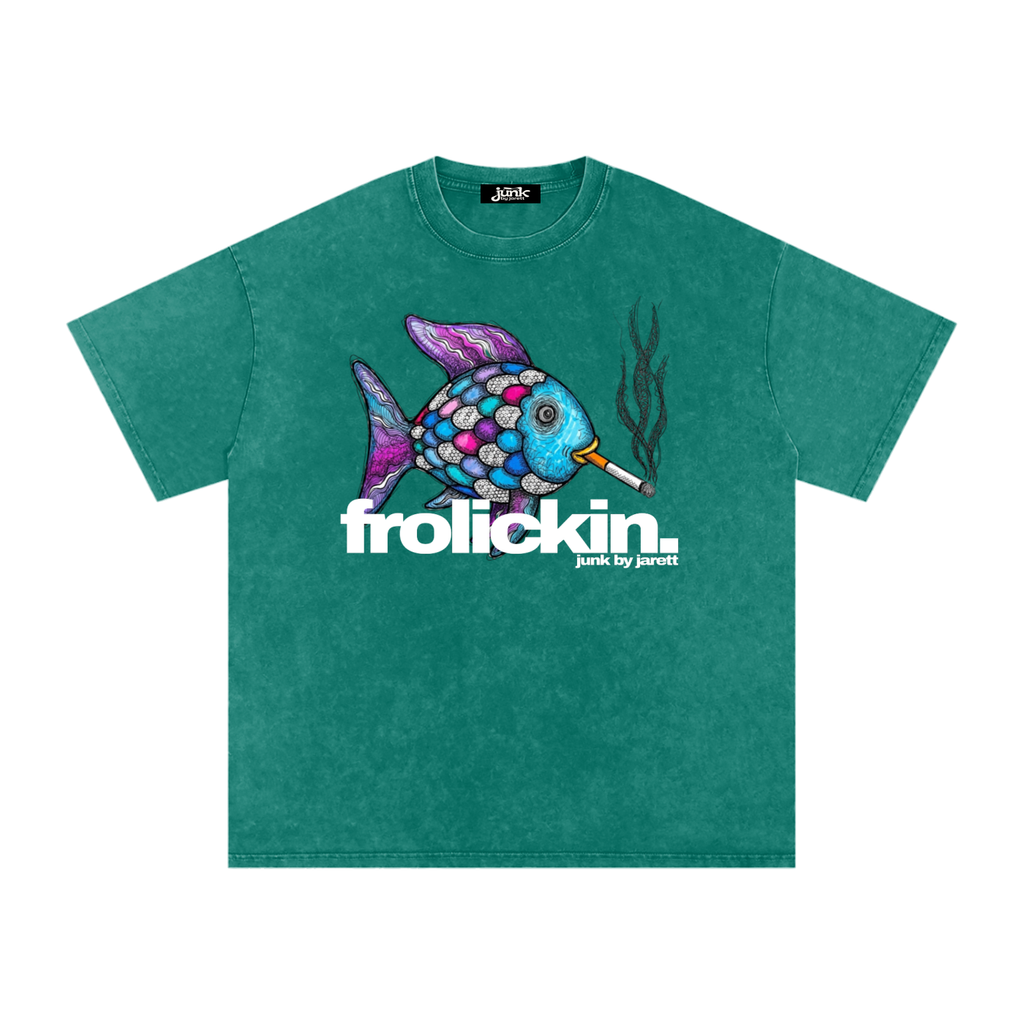 rainbow fish tee