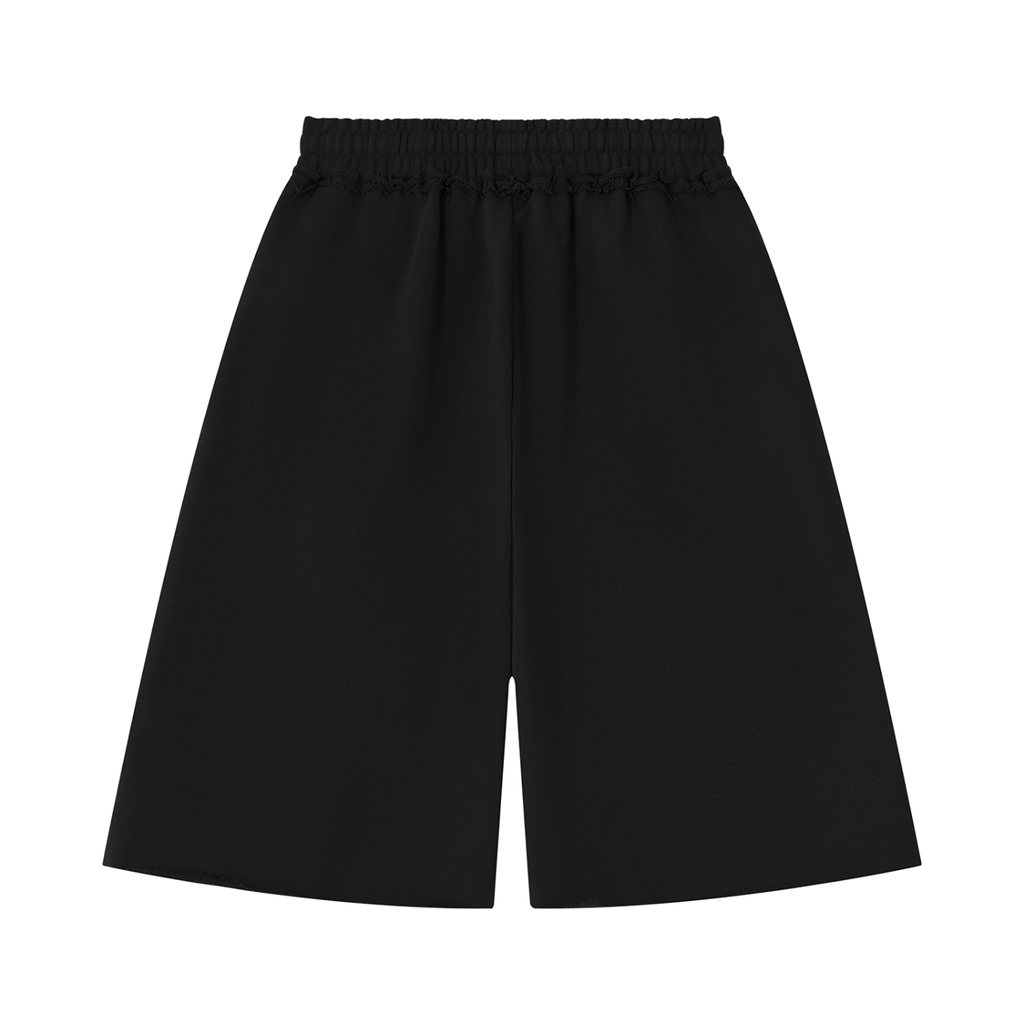 LIL TREE Heavyweight Raw Edge Shorts