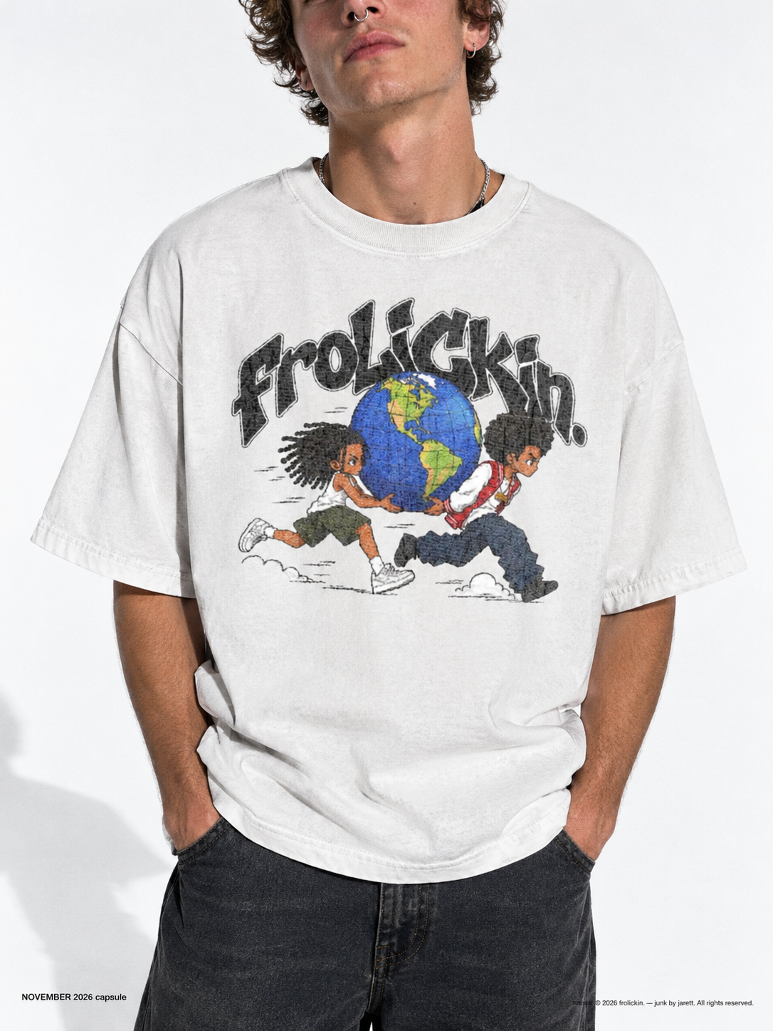 DOCKS Oversized Drop Shoulder T-Shirt