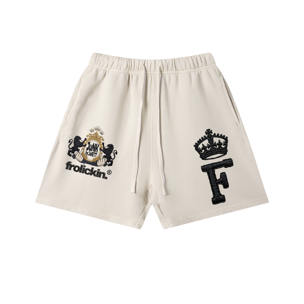 Unisex Vintage Wash Cotton Shorts