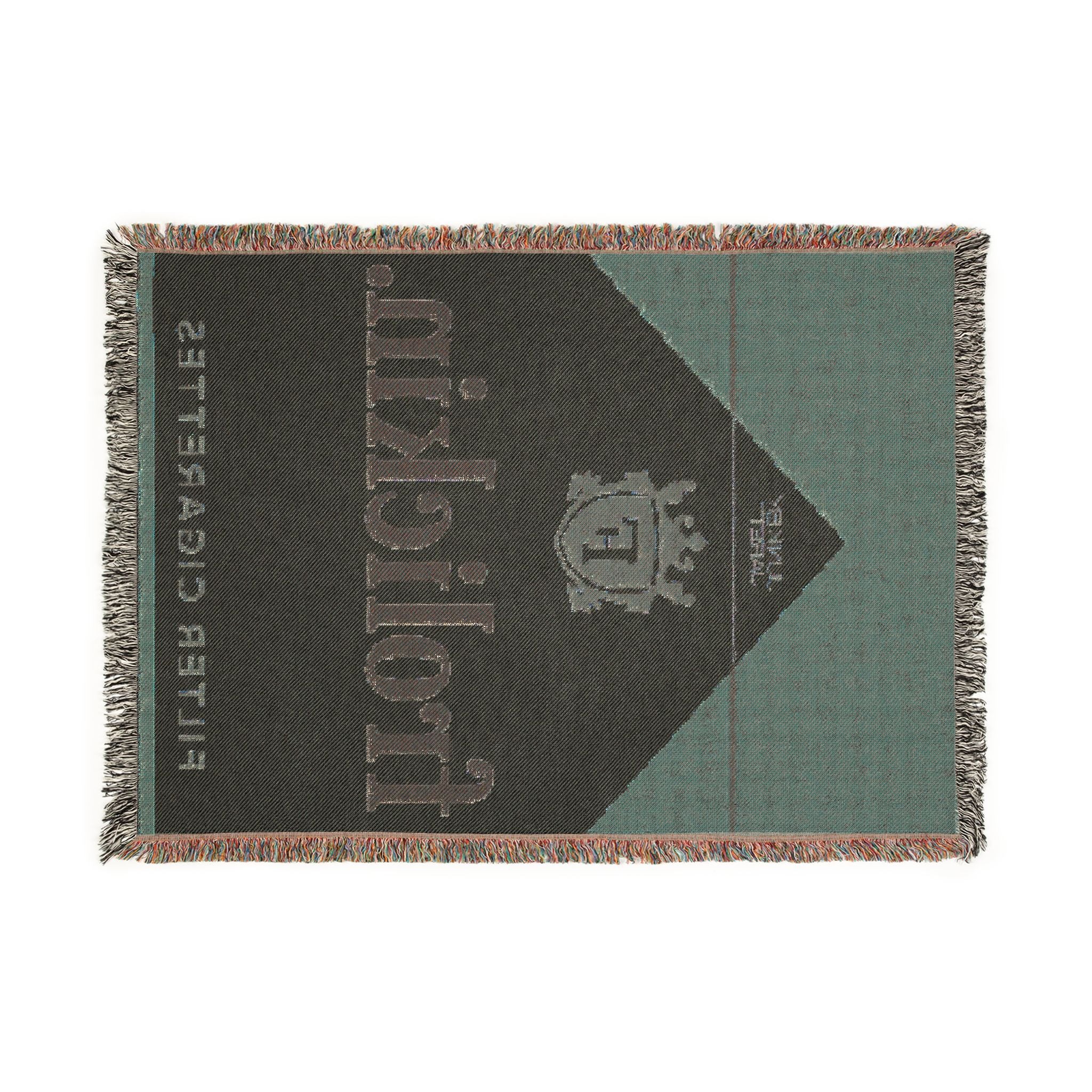 cigs inside woven blanket