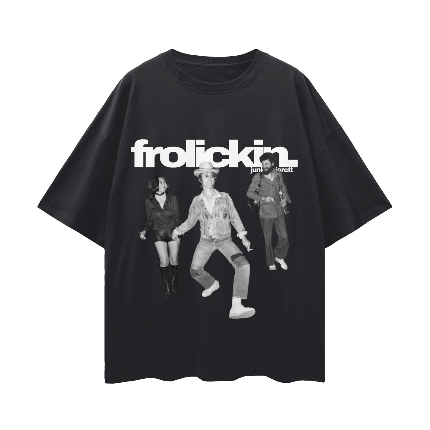 frolickin. johnny — Streetwear Loose Drop Shoulder T-Shirt