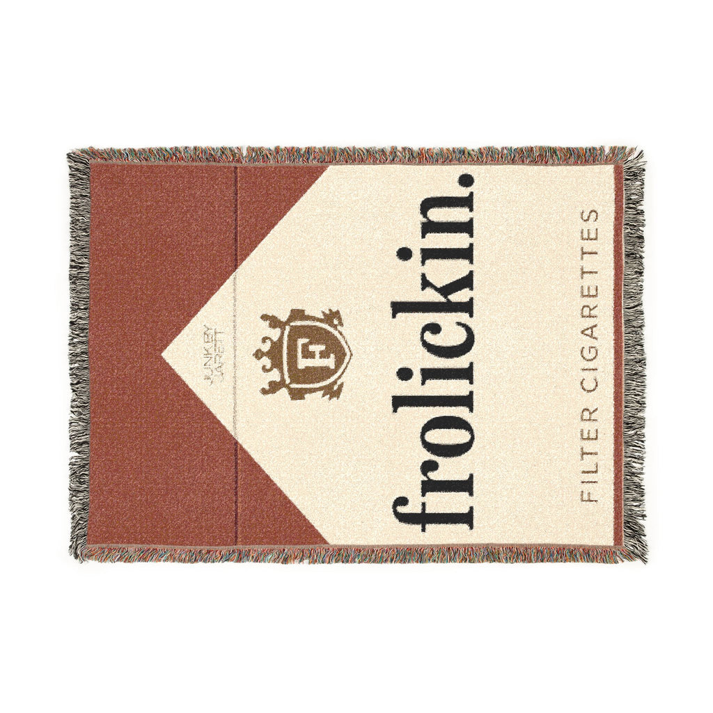 cigs inside woven blanket
