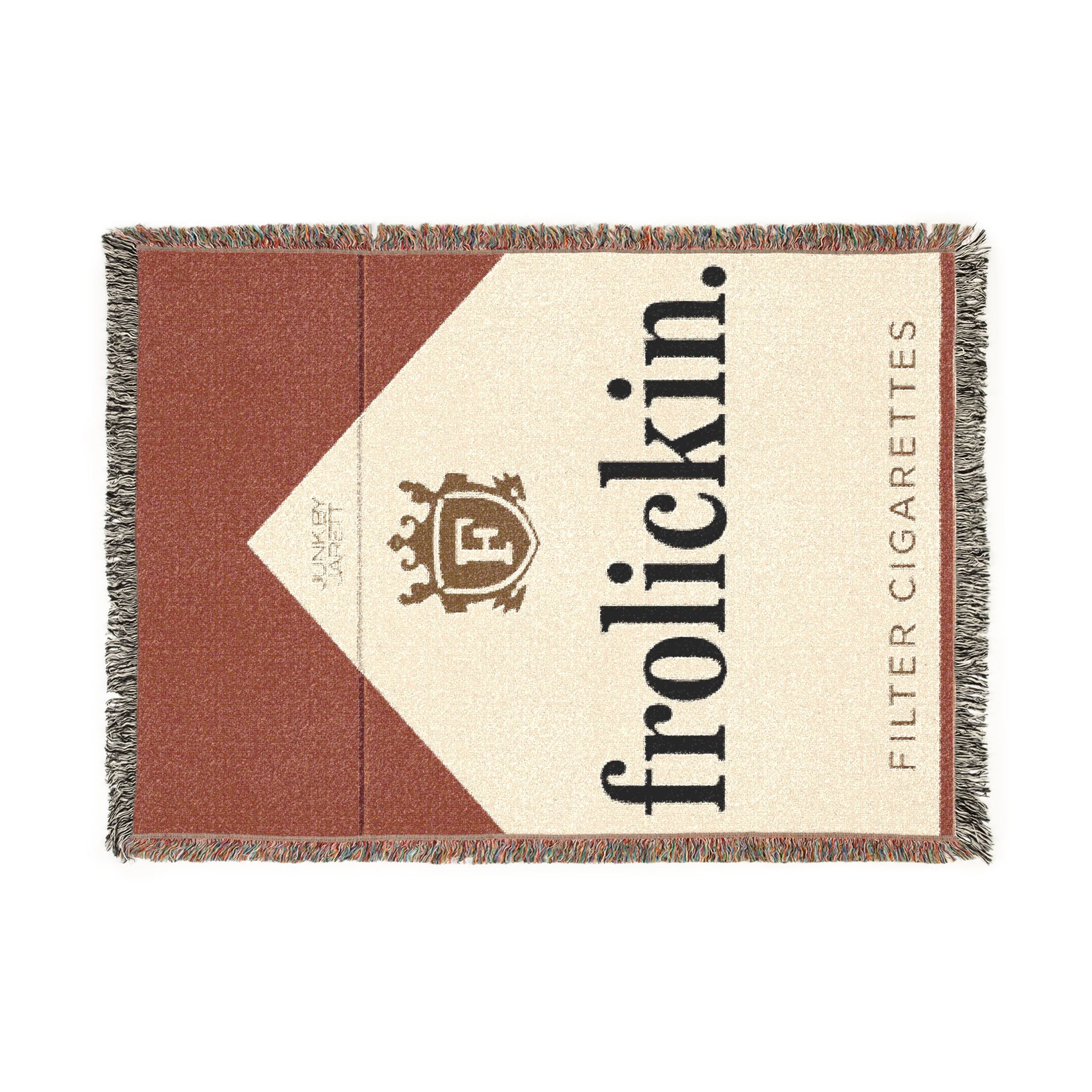 cigs inside woven blanket